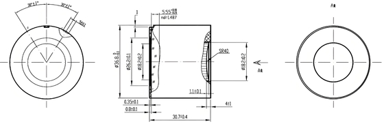 Free OEM Service Gen3 Fom1200+ Fom1400+ Fom1600+ Blemished Image Intensifier Tube Pvs 7 Auto-Gating P43/P45